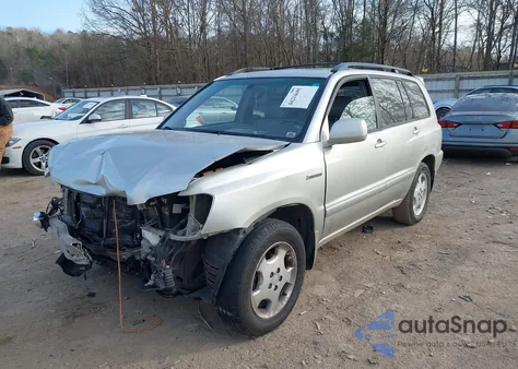 2005 Toyota Highlander Limited V6 from USA, damaged, VIN JTEEP21A150116346